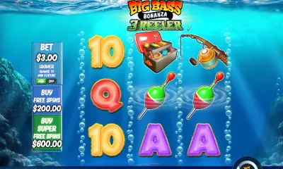 Big Bass Bonanza 3 Reeler Slot